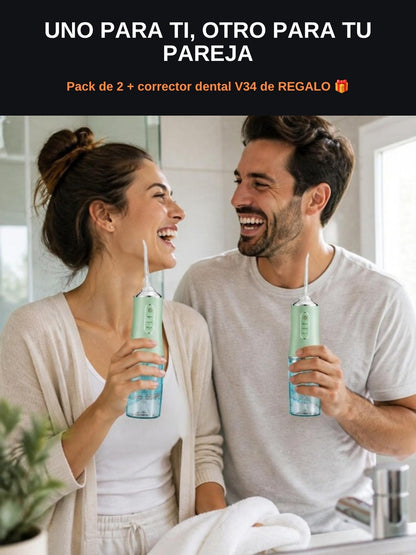 Pareja con dos irrigadores: pack de 2 con regalo