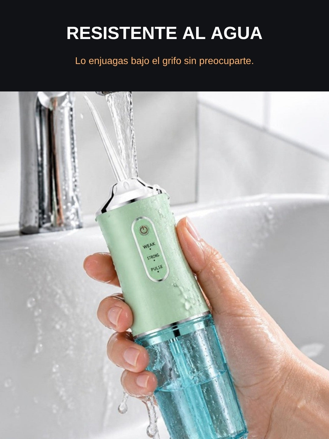 Irrigador resistente al agua
