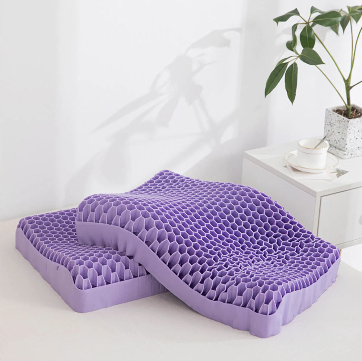 Almohada Cervical 3D Nido de Abeja