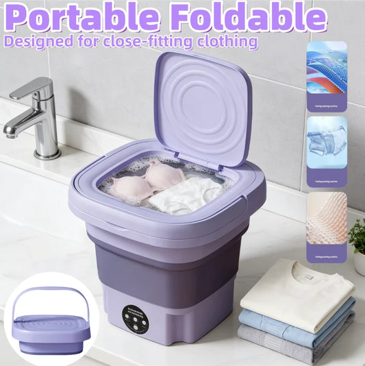 Lavadora portátil plegable 9L