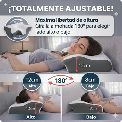 Almohada Cervical Ortopédica Viscoelástica