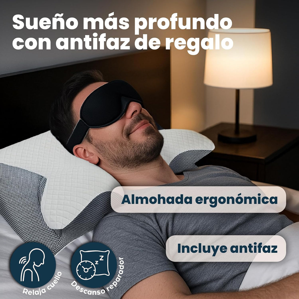 Almohada Cervical Ortopédica Viscoelástica