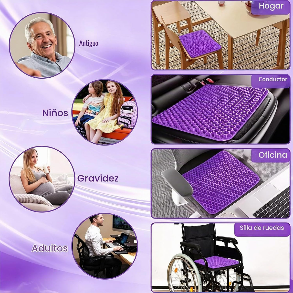 Almohada Cervical 3D Nido de Abeja