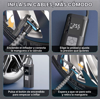 Infla sin cables